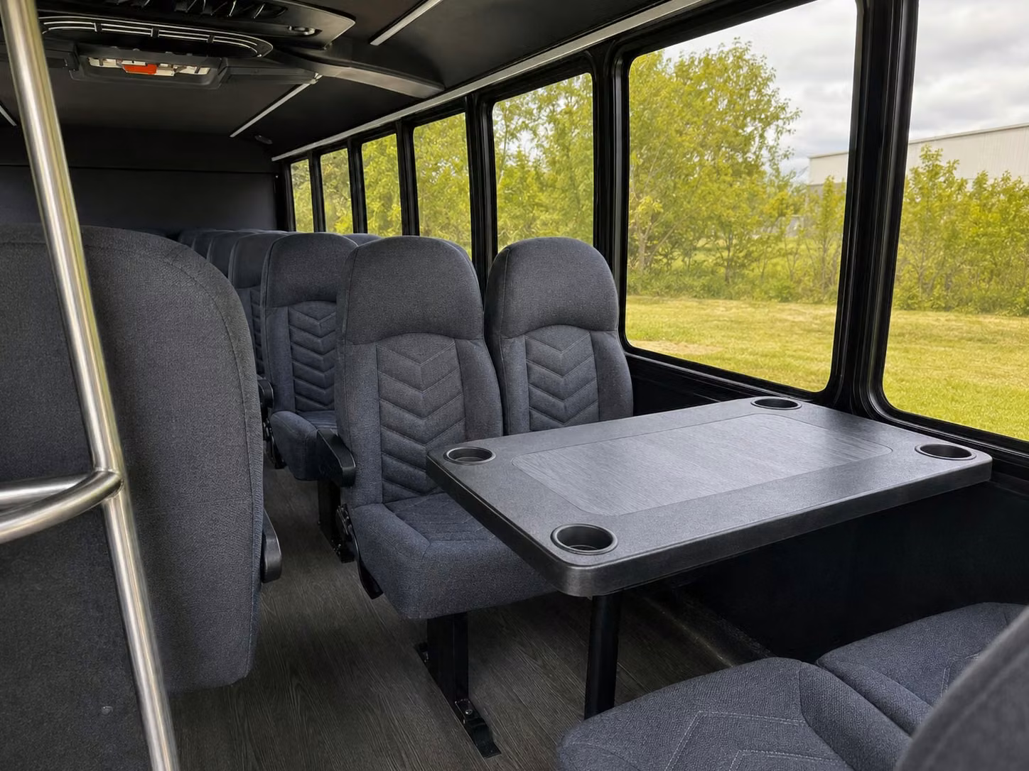 20 passenger minibus inside
