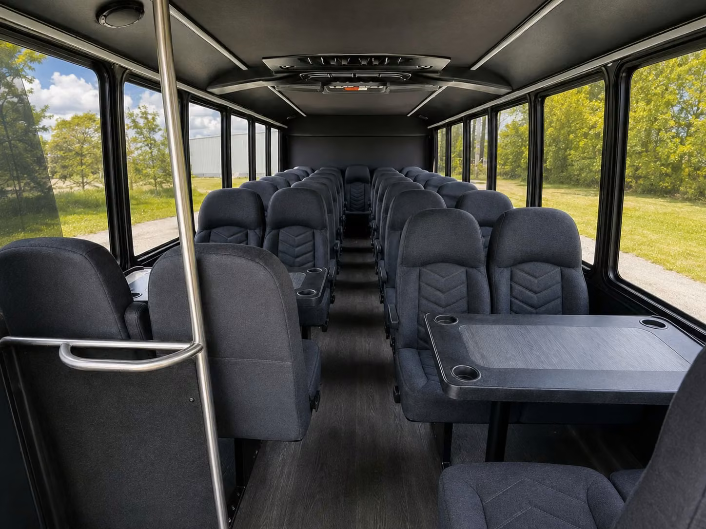 20 passenger minibus interior