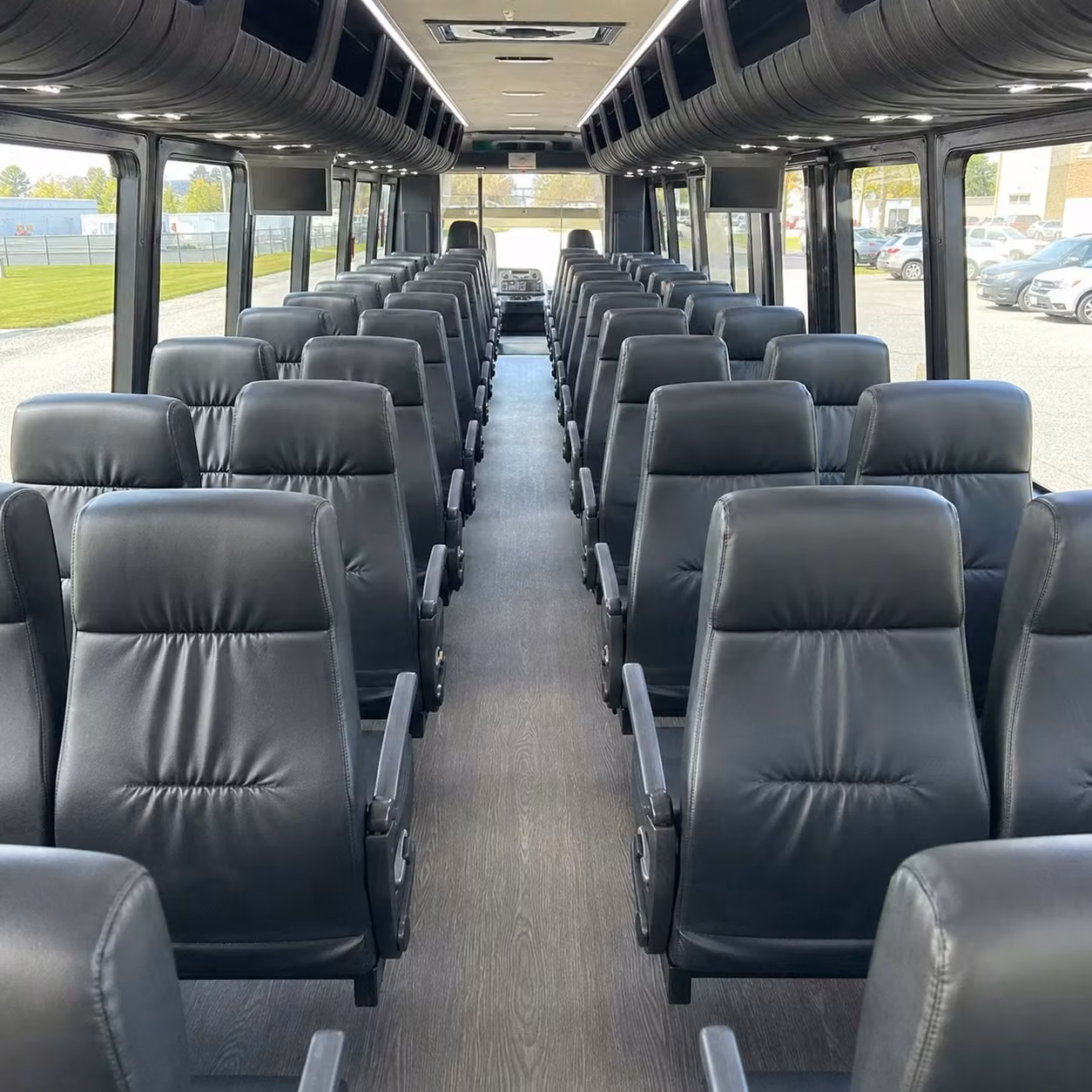 30 passenger minibus interior