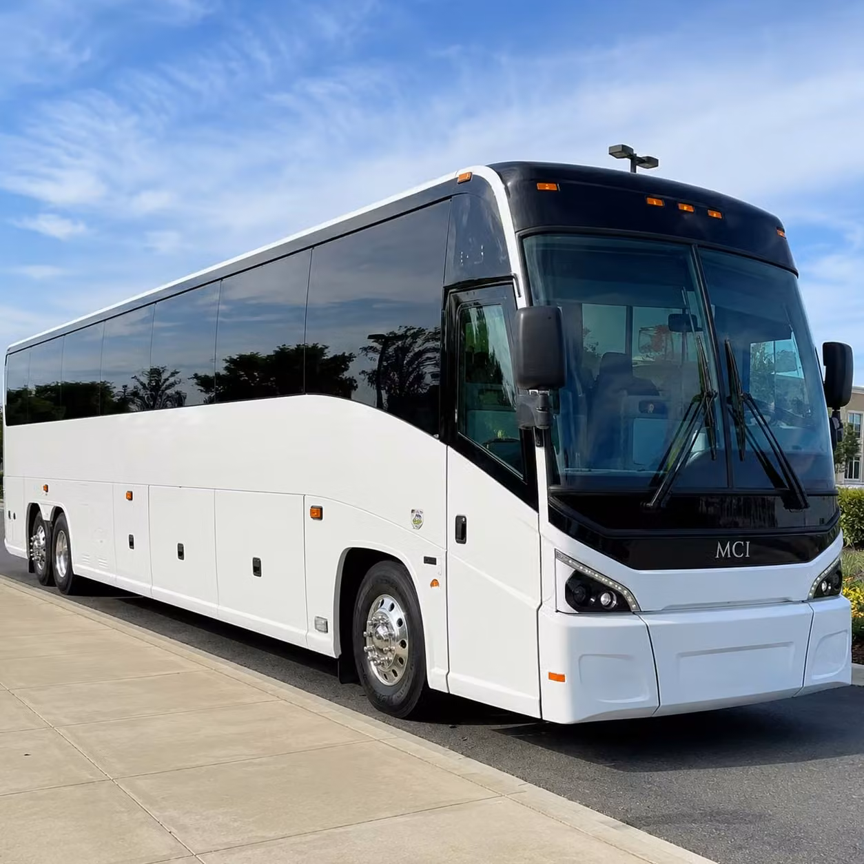 56 passenger charter bus
