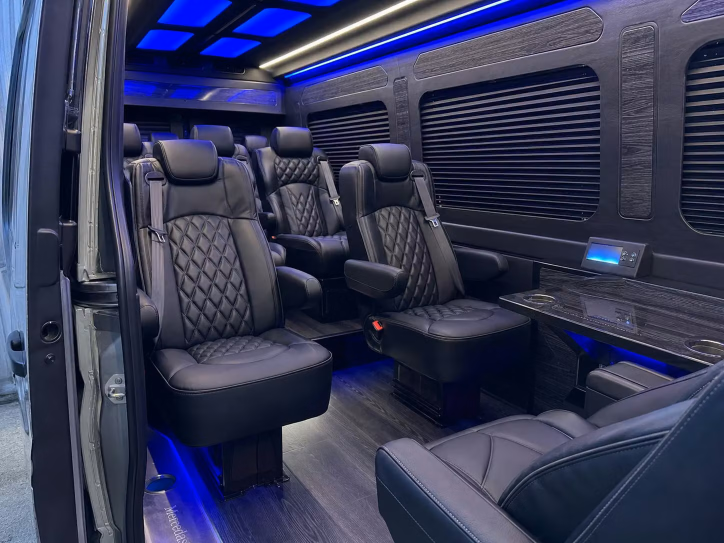sprinter van transportation for groups and events across hialeah